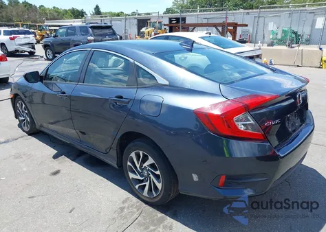 2017 Honda Civic Ex from USA, damaged, VIN 19XFC2F76HE214219